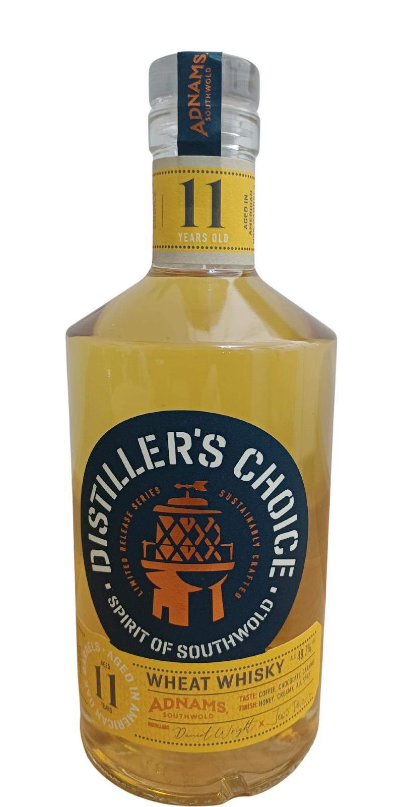 Adnams 11-year-old CoMo Distillers Choice - Wheat Whisky