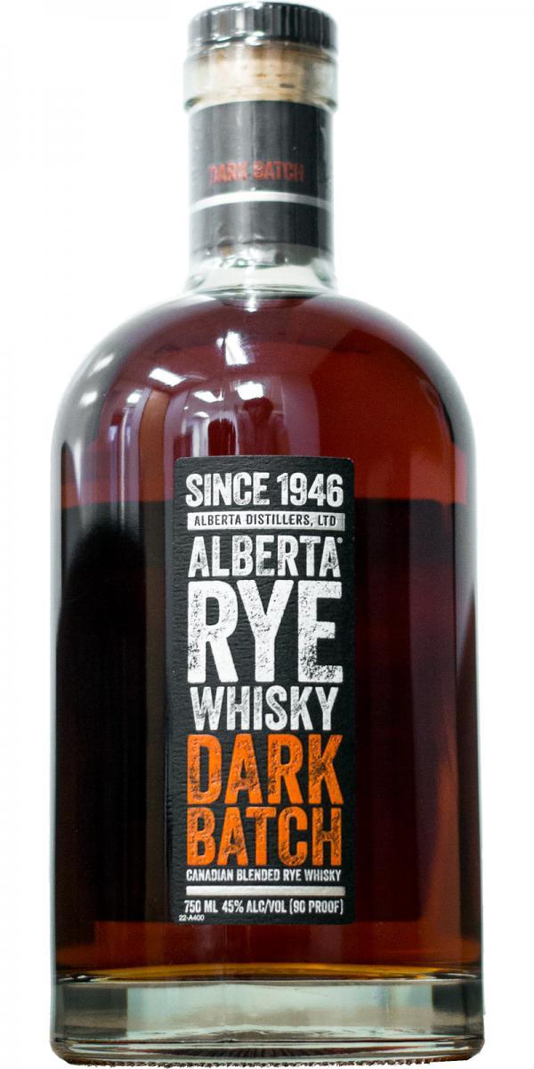 Alberta Premium Rye Whisky Dark Batch