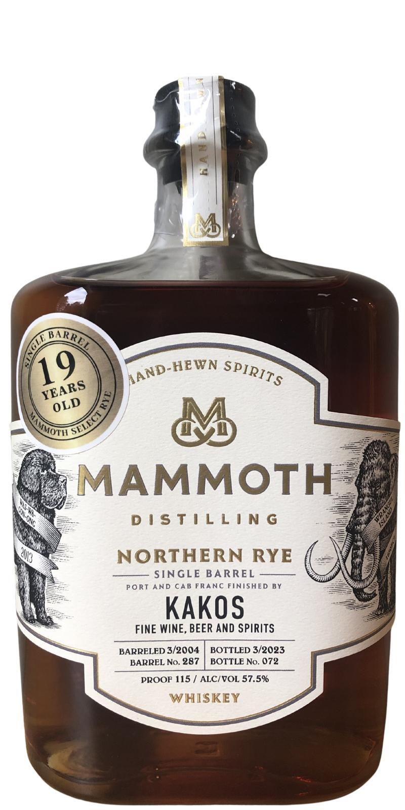 Mammoth 2004 Northern Rye