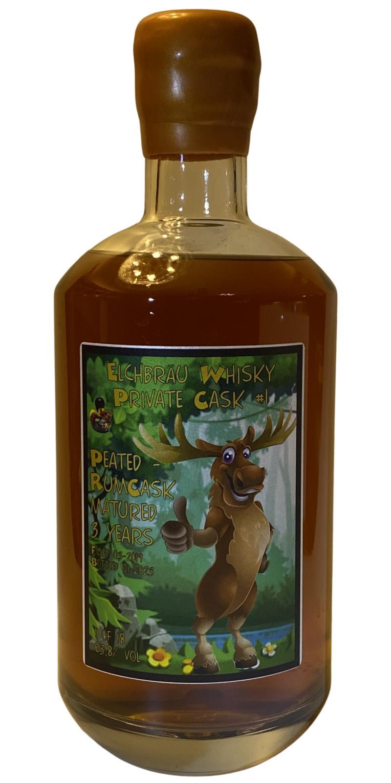 Elchbräu Whisky 2019 RbTW  Private Cask