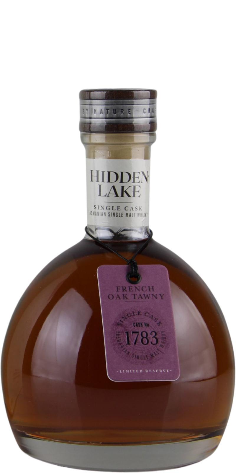 Hidden Lake Tasmanian Single Malt Whisky  Single Cask