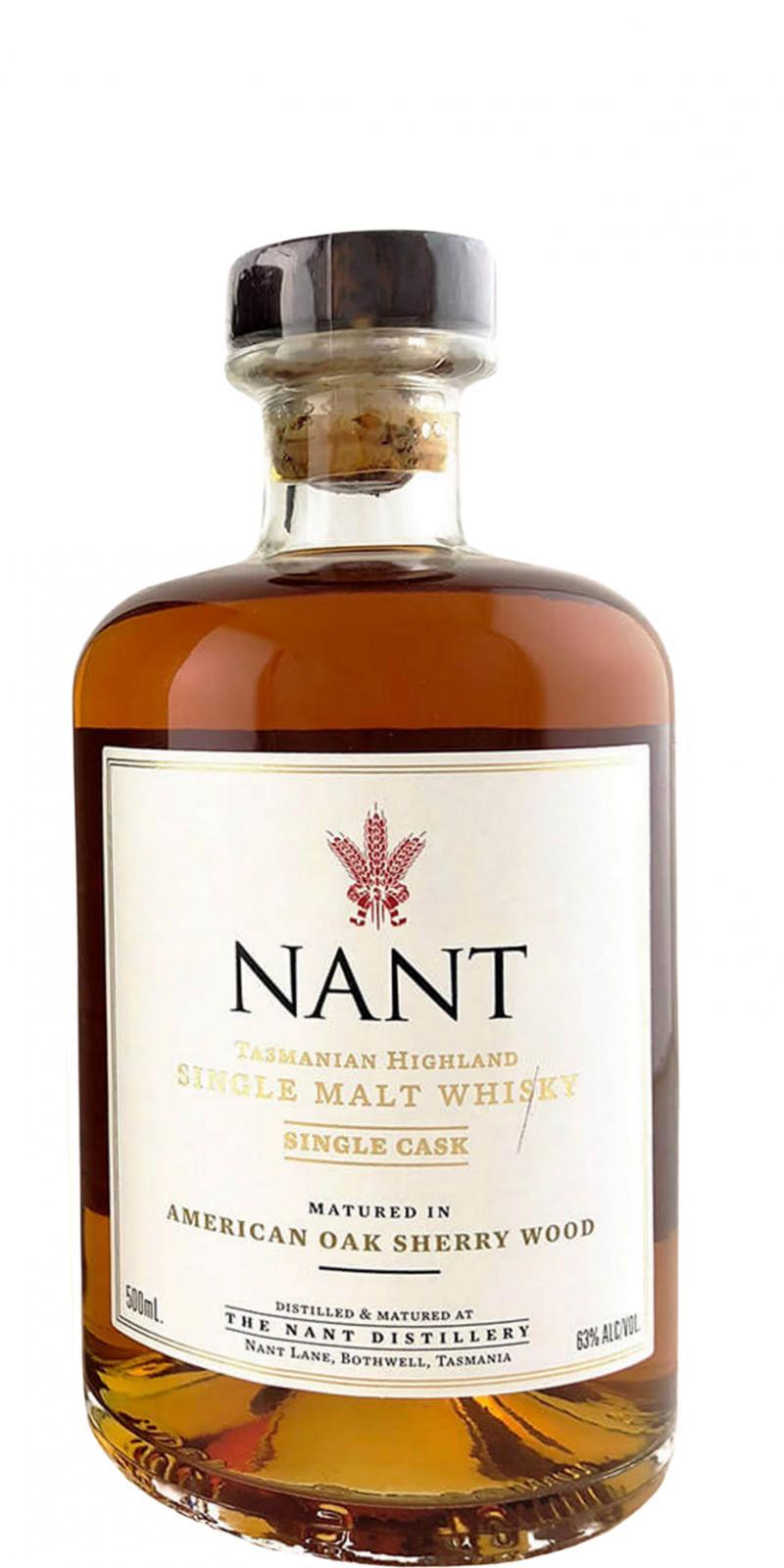 Nant Sherry Wood  Single Cask