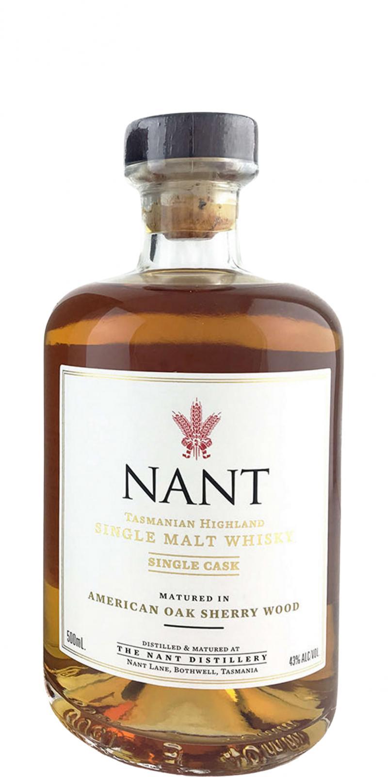 Nant Sherry Wood  Single Cask