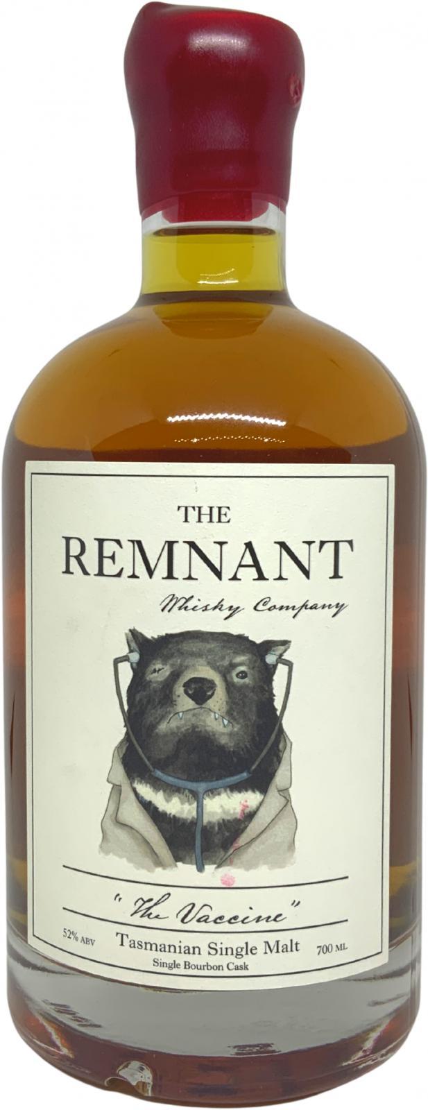 Tasmanian Single Malt The Vaccine TRWC