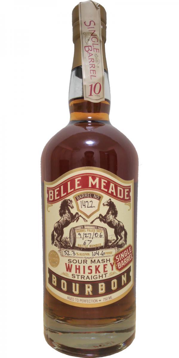 Belle Meade Bourbon 2006  Single Barrel