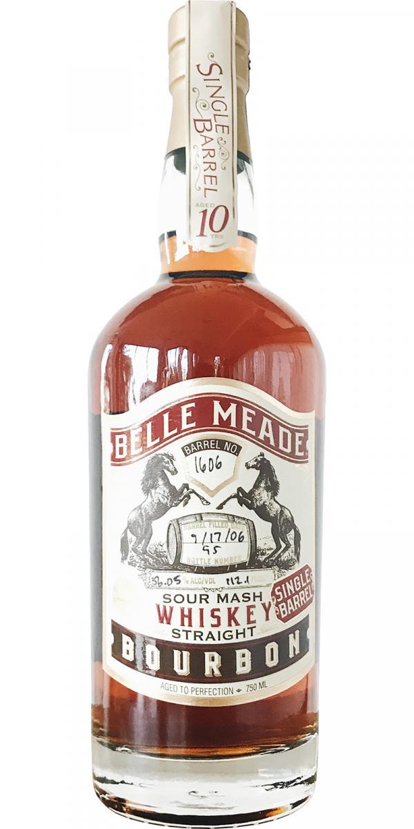 Belle Meade Bourbon 2006  Single Barrel