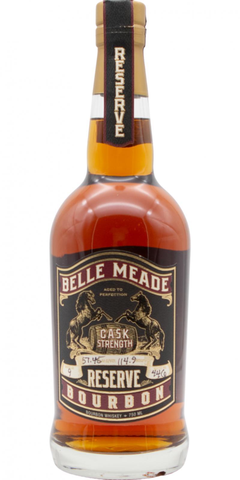 Belle Meade Bourbon Cask Strength Reserve