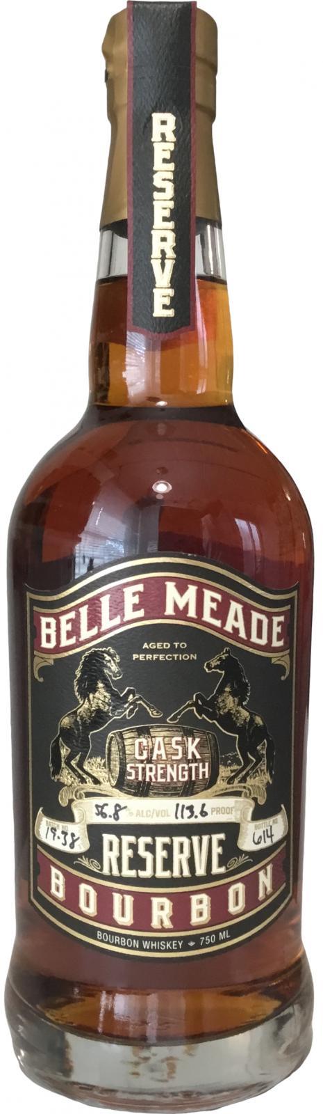 Belle Meade Bourbon Cask Strength Reserve