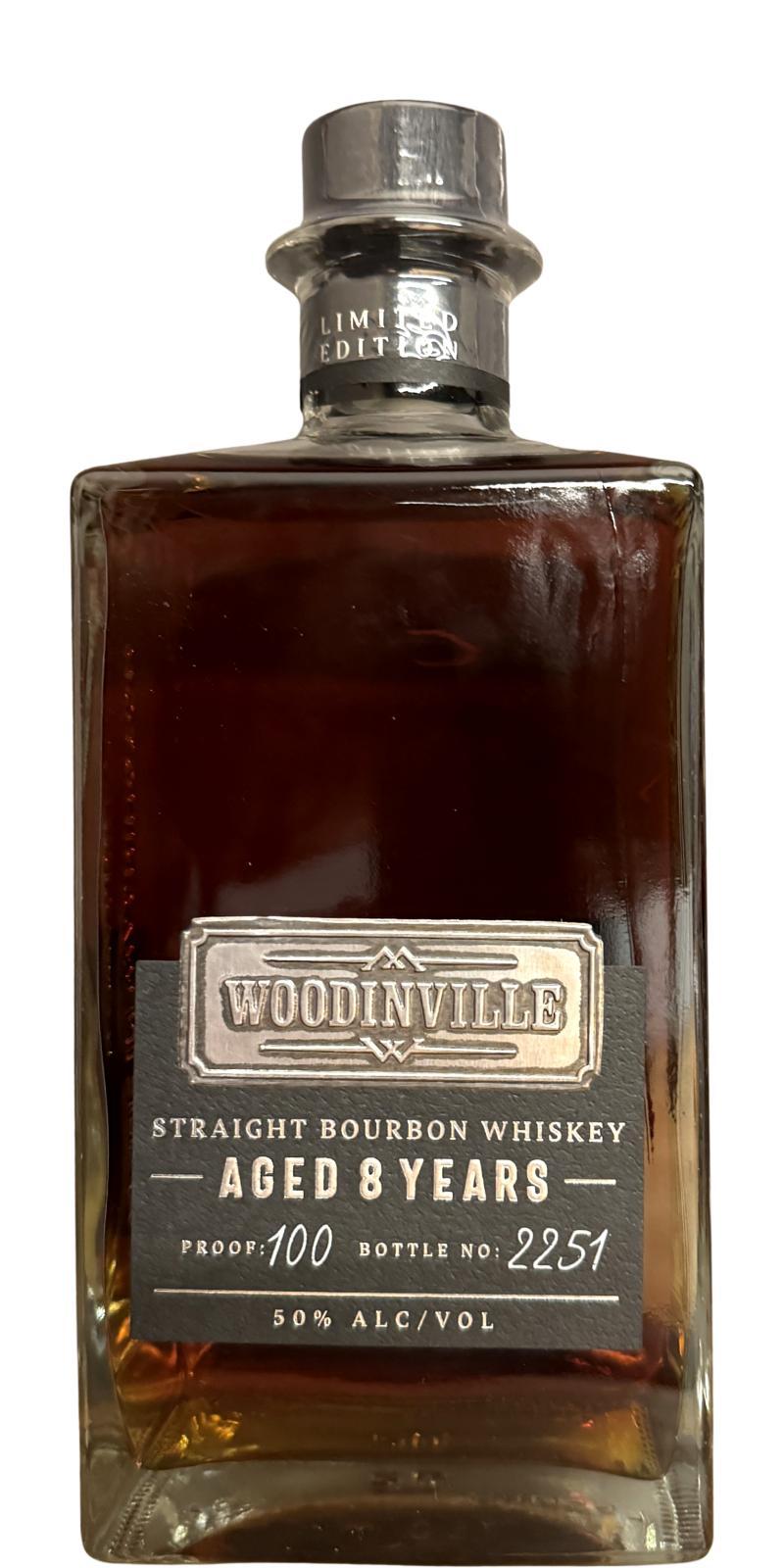 Woodinville 08-year-old  Straight Bourbon Whiskey