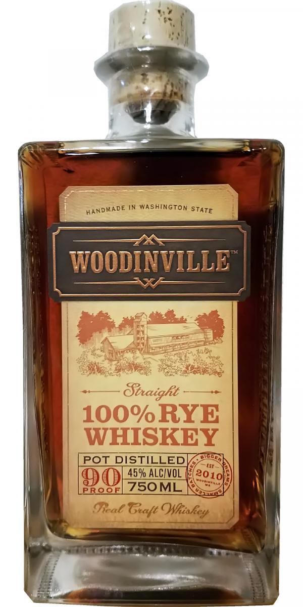 Woodinville Hundred Percent Rye Whiskey