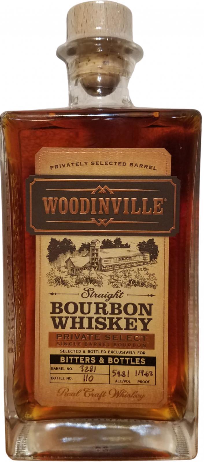 Woodinville Private Select  Single Barrel Bourbon