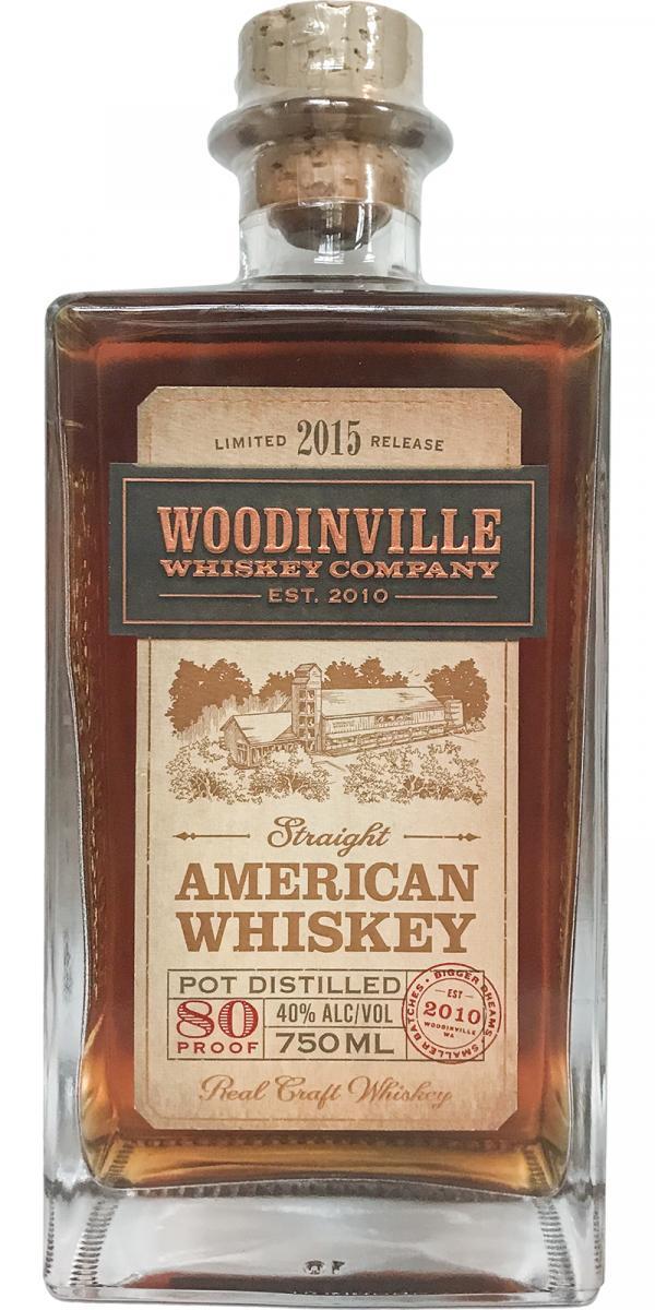Woodinville Straight American Whiskey  Limited 2015 Release