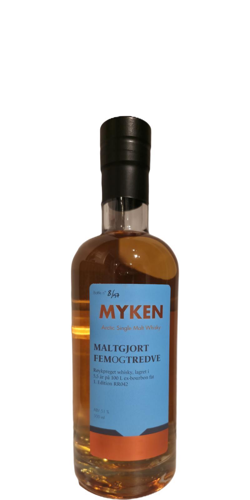 Myken 06-year-old Maltgjort Femogtredve 1. Edition