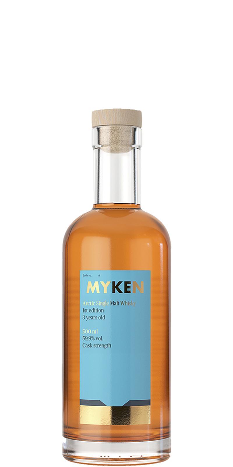 Myken 1st Edition Arctic Single Malt Whisky