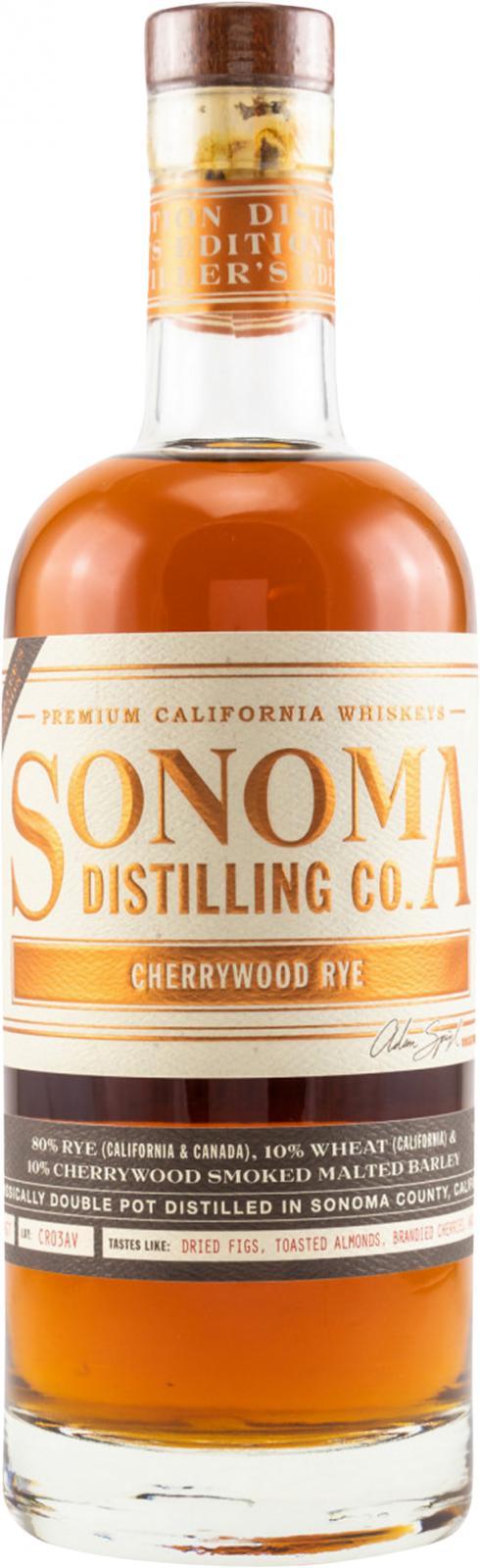 Sonoma County Cherrywood Rye