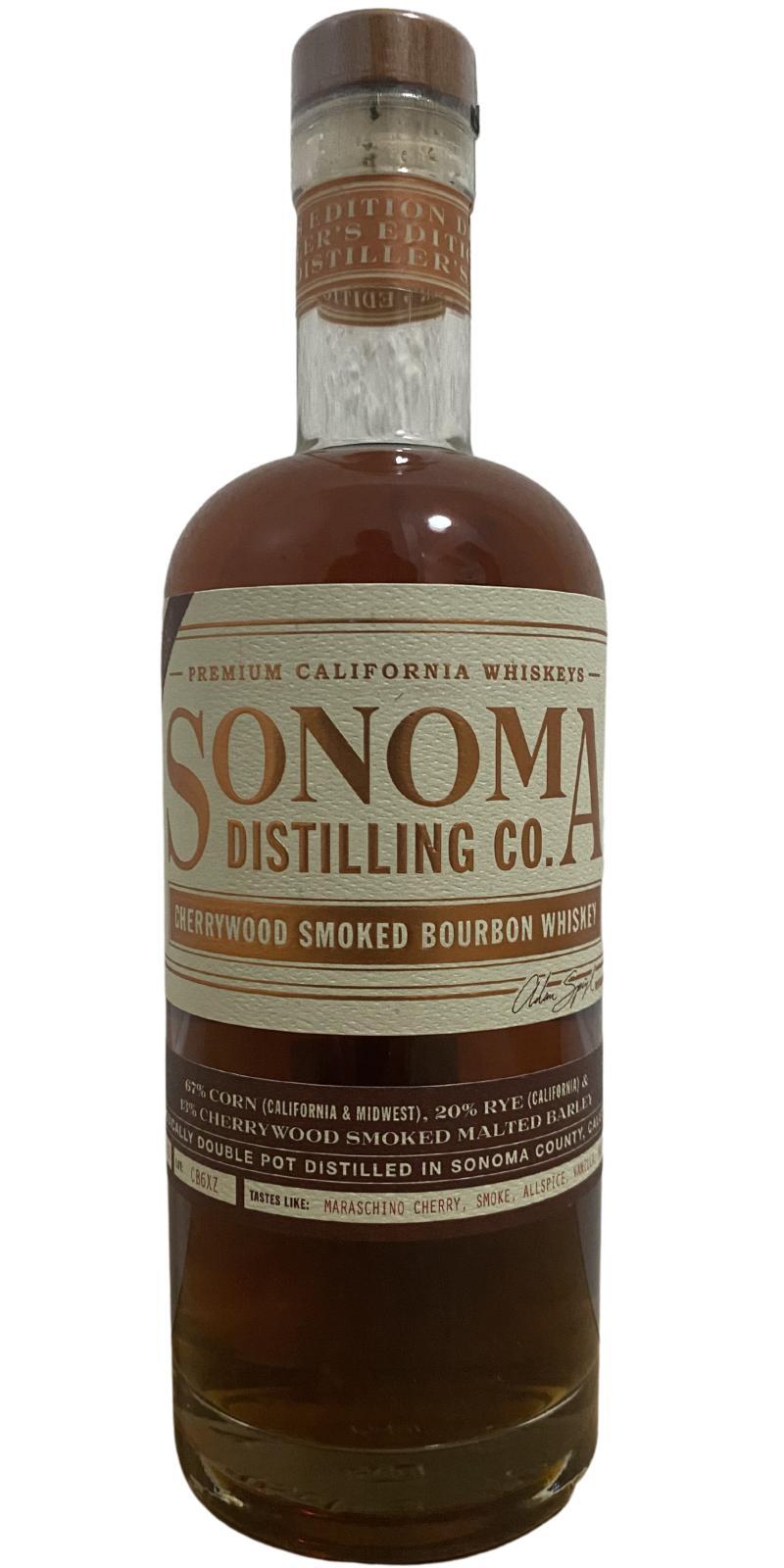 Sonoma County Cherrywood Smoked Bourbon