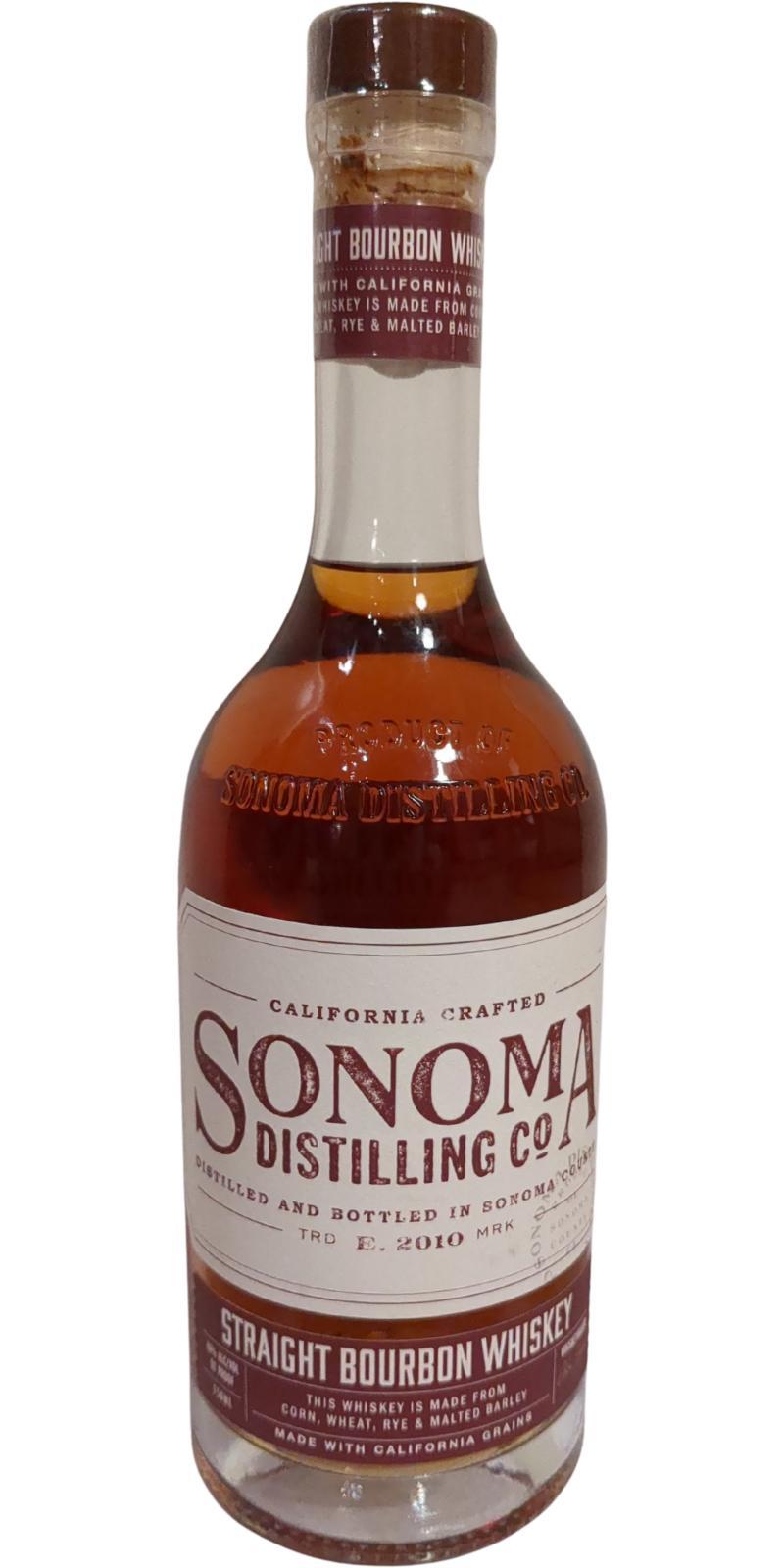 Sonoma County Straight Bourbon Whiskey