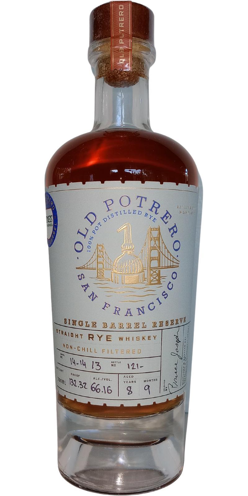 Old Potrero 08-year-old Single Barrel Reserve