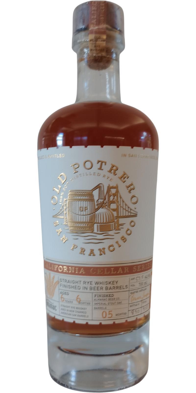 Old Potrero Cellar Series 4 Finished in Beer Barrels California Cellar Series 4 Finished in Almanac Beer Barrels