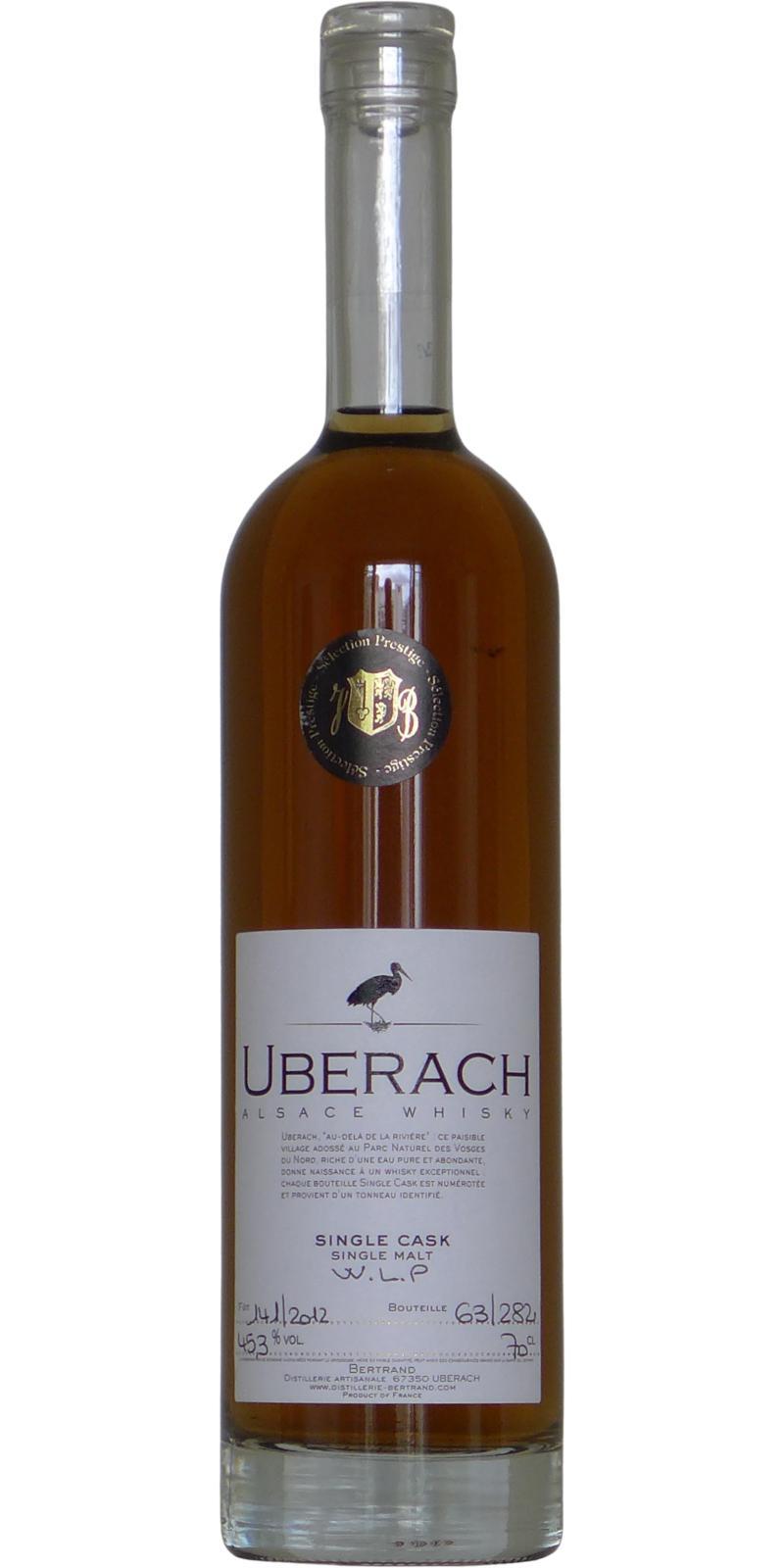 Uberach 08-year-old  Alsace Whisky Single Cask