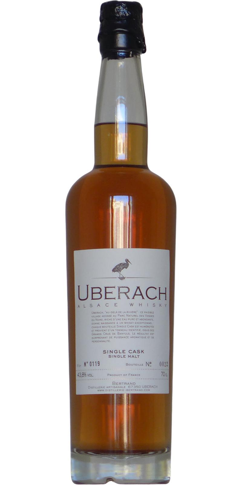 Uberach Alsace Whisky  Single Cask