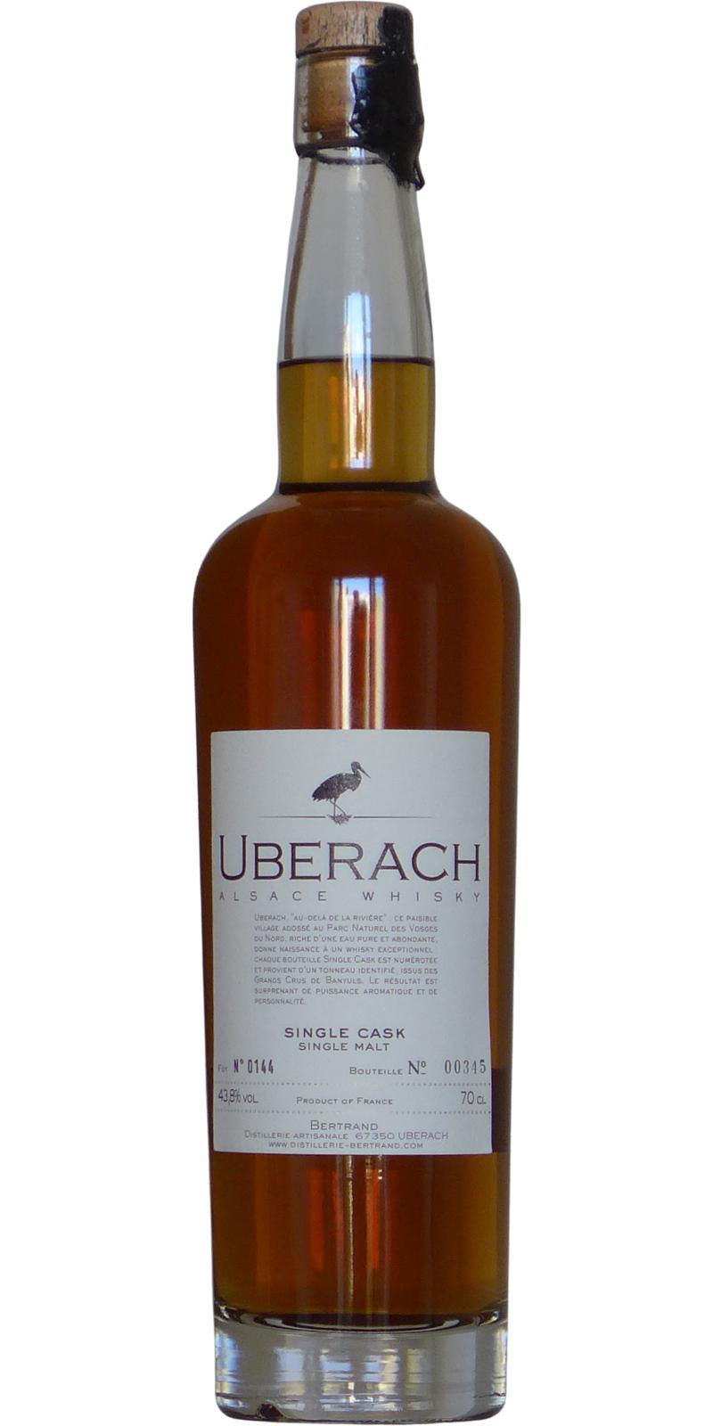 Uberach Alsace Whisky  Single Cask