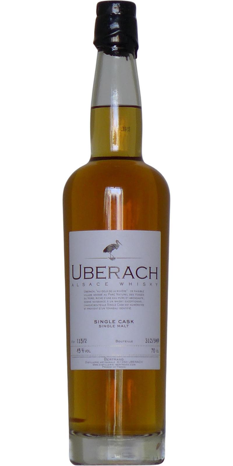 Uberach Alsace Whisky  Single Cask