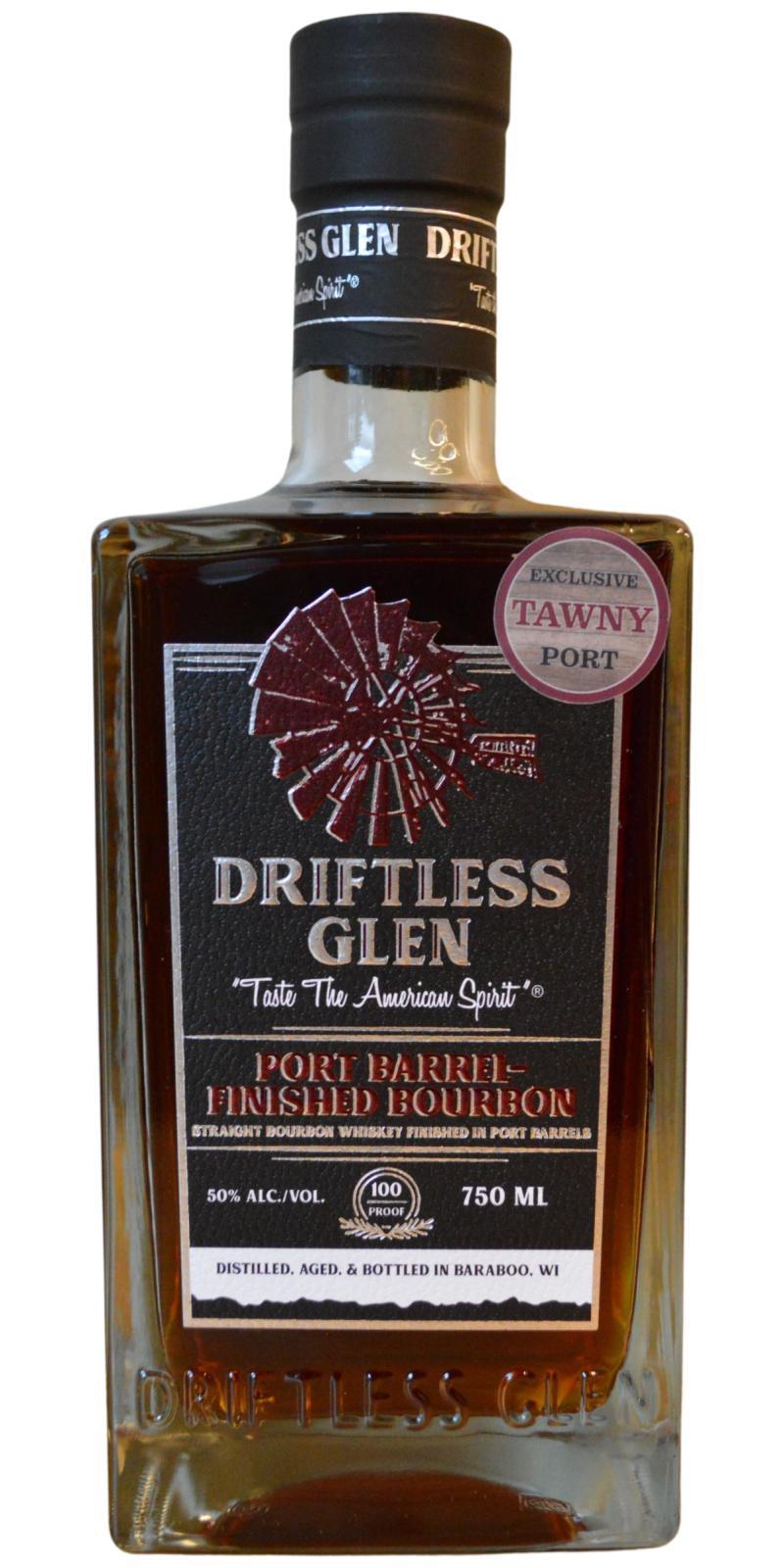 Driftless Glen Tawny Port Barrel Finished Bourbon