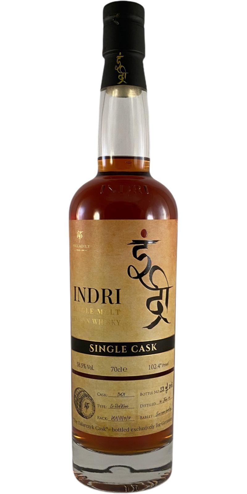 Indri 2015  Single Cask