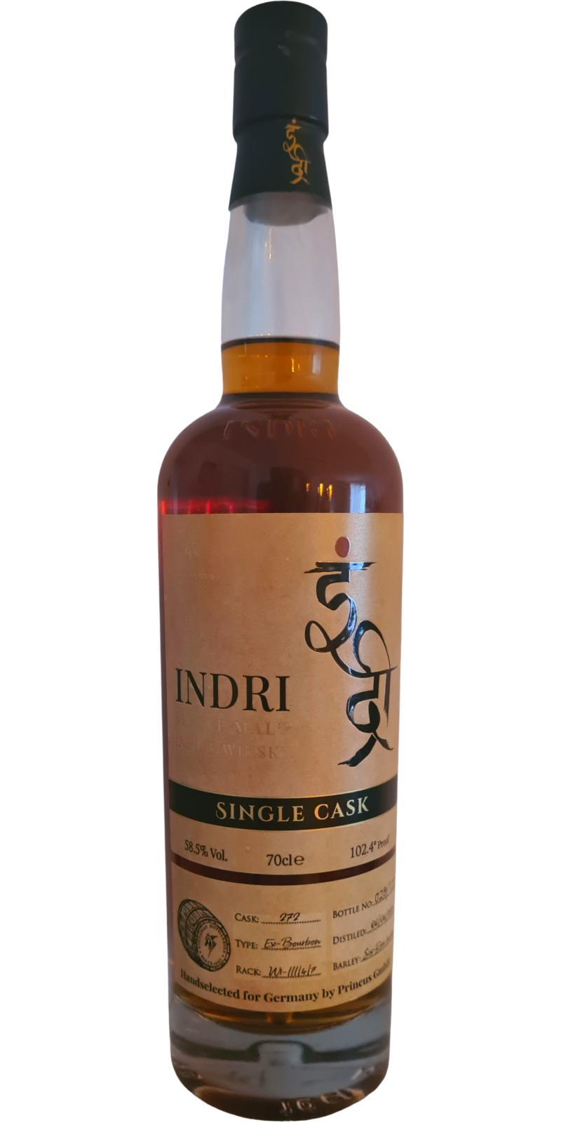 Indri 2015  Single Cask