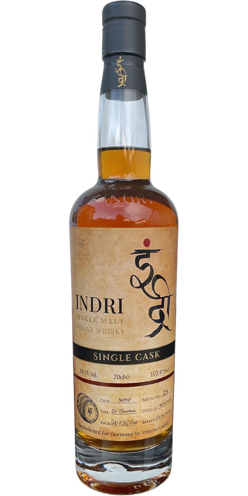 Indri 2017  Single Cask