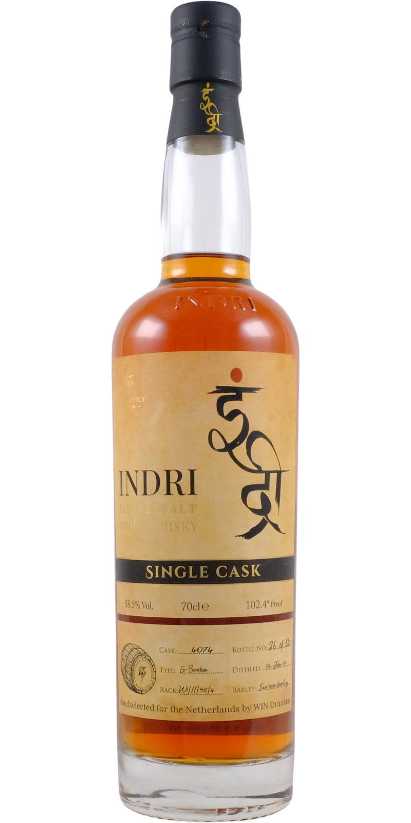 Indri 2019  Single Cask