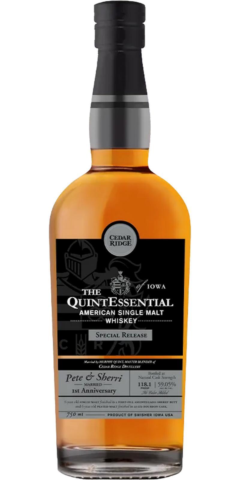 Cedar Ridge The QuintEssential Special Release - Pete & Sherri