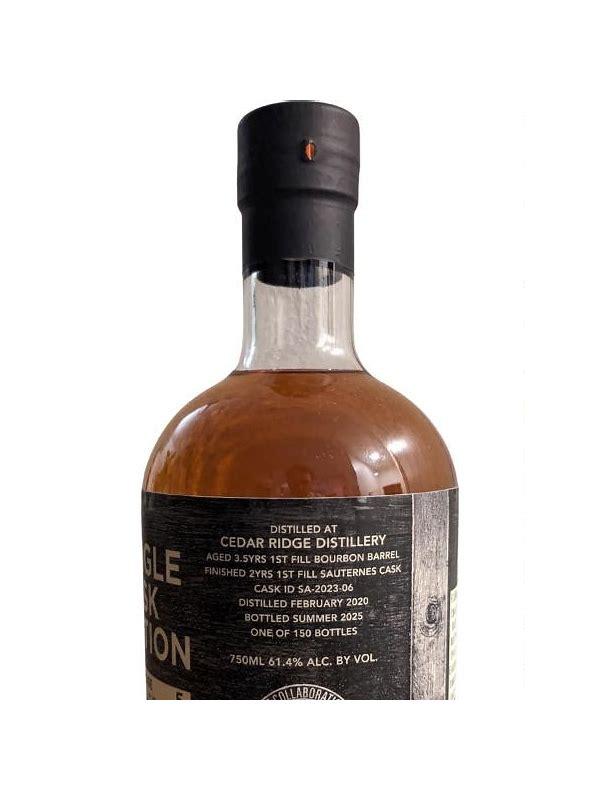 Cedar Ridge 2020 JWC Single Cask Nation