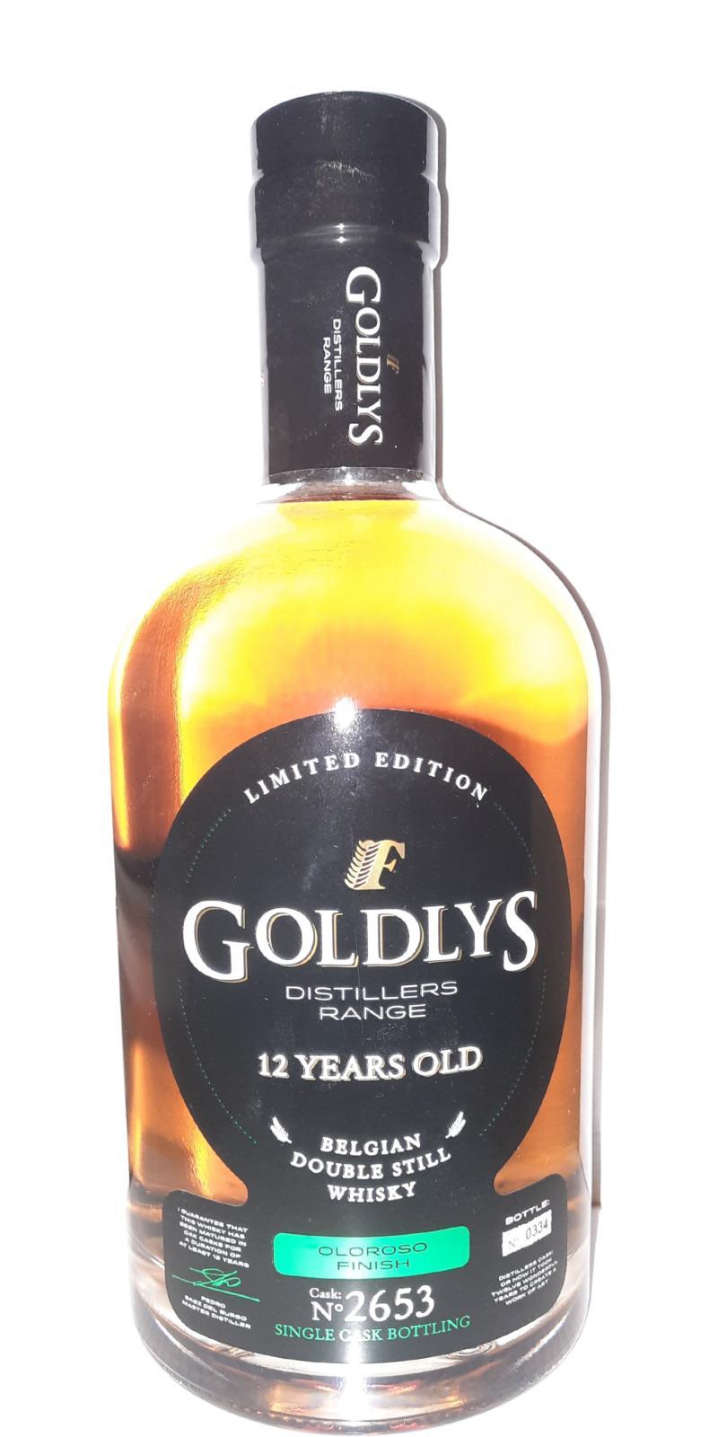 Goldlys 12-year-old  Distillers Range