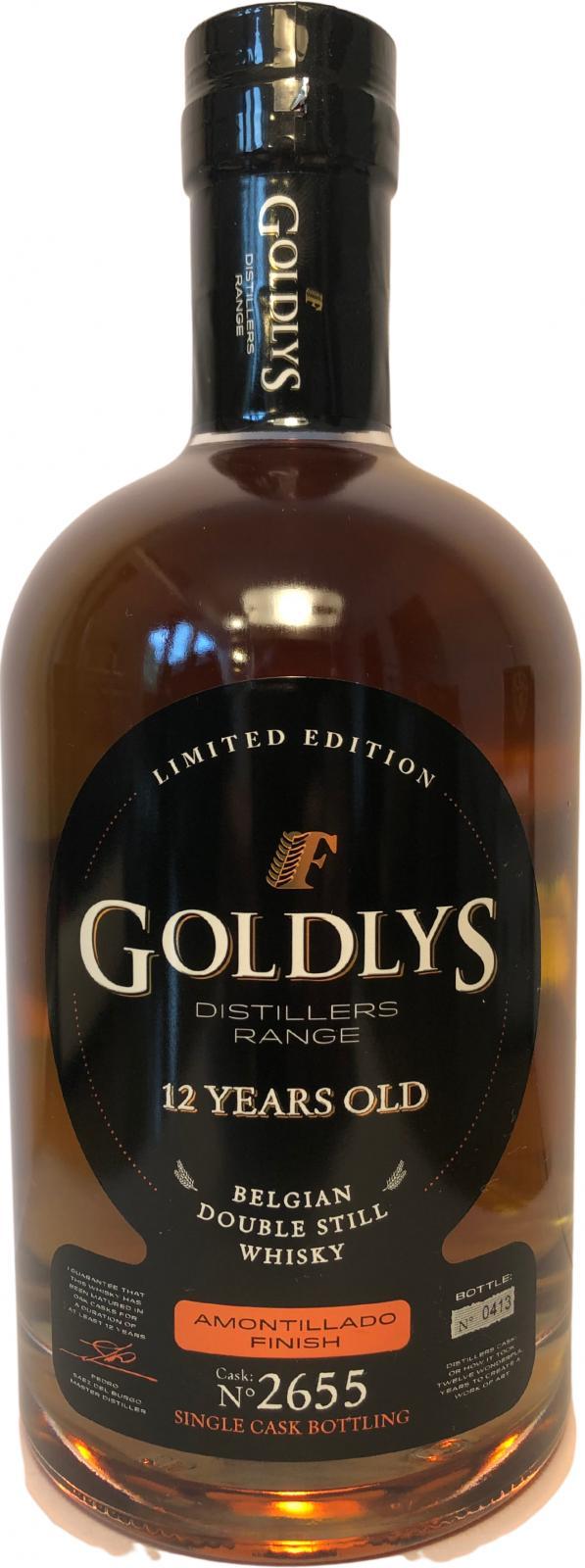Goldlys 12-year-old  Amontillado finish