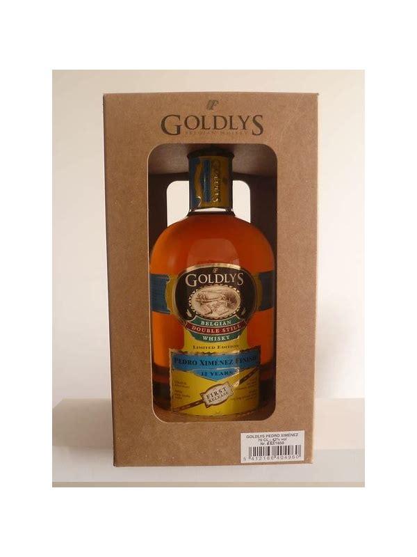 Goldlys 12-year-old  Pedro Ximenez Finish