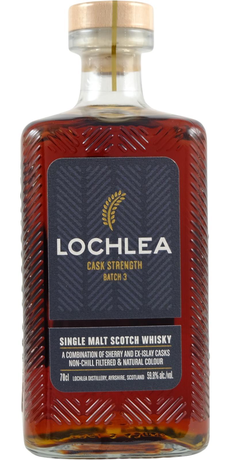 Lochlea Cask Strength  Batch 3