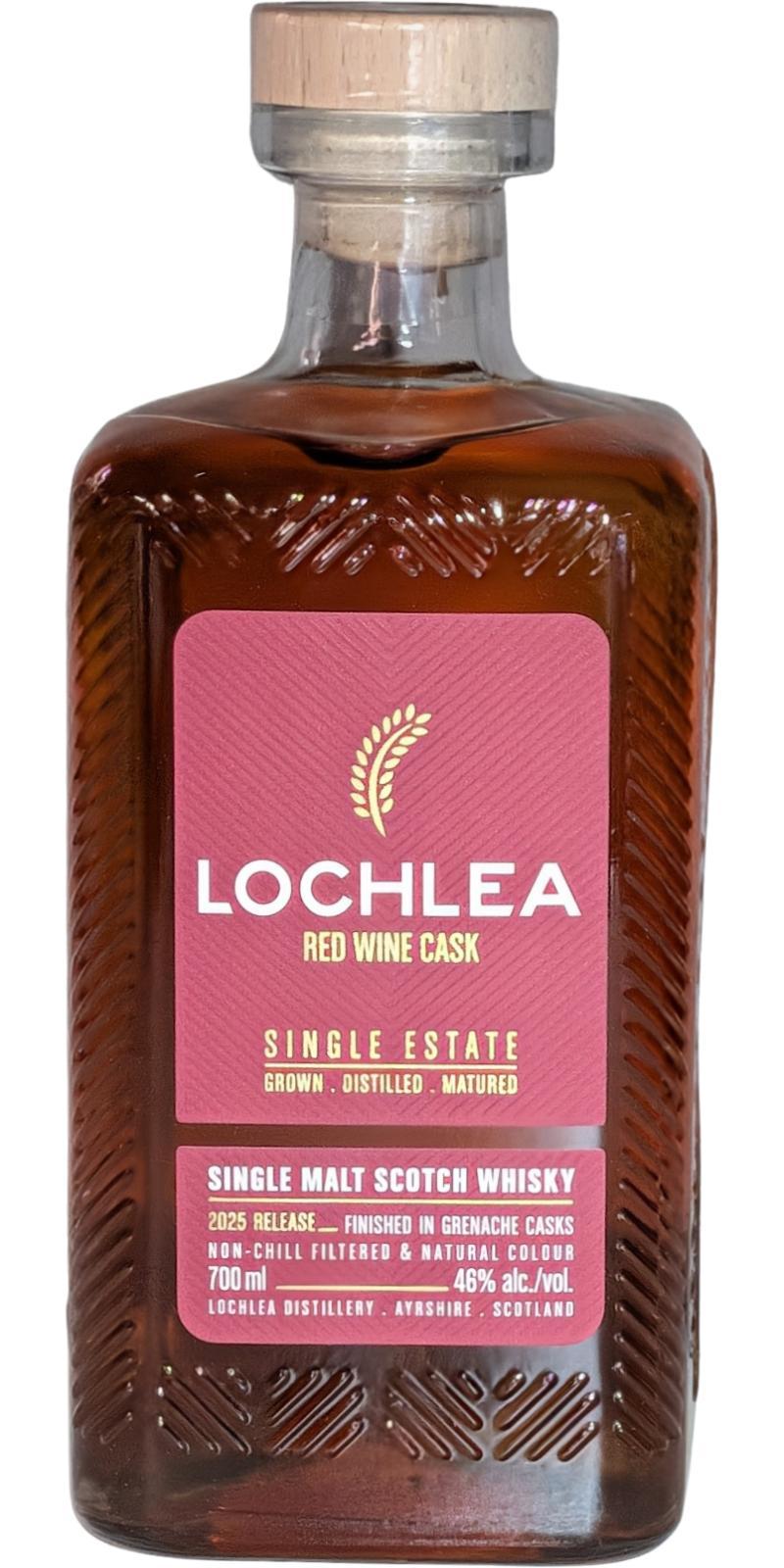 Lochlea Red Wine Cask  Single Estate