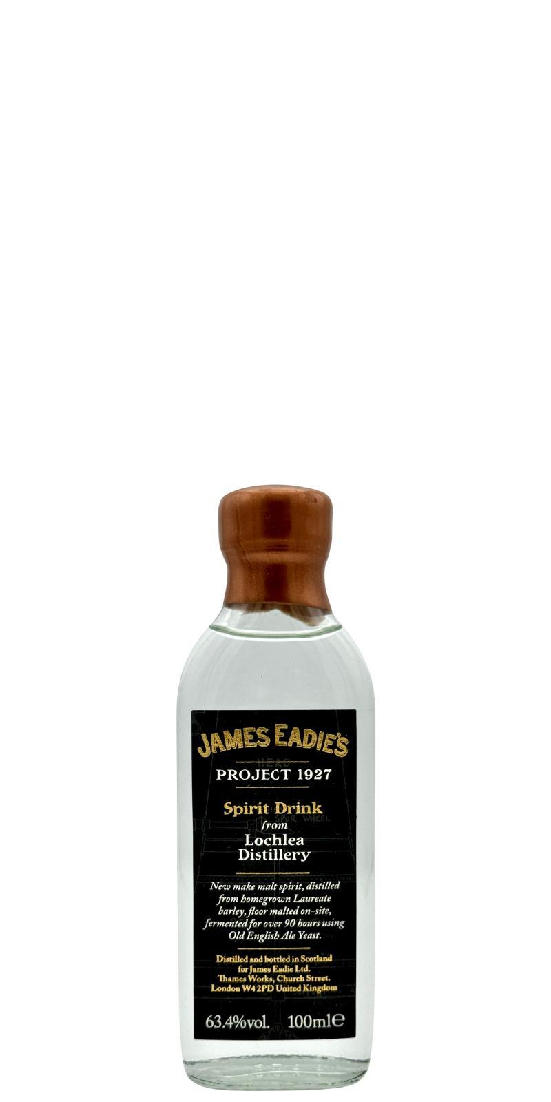 Lochlea New Make Spirit JE  Project 1927