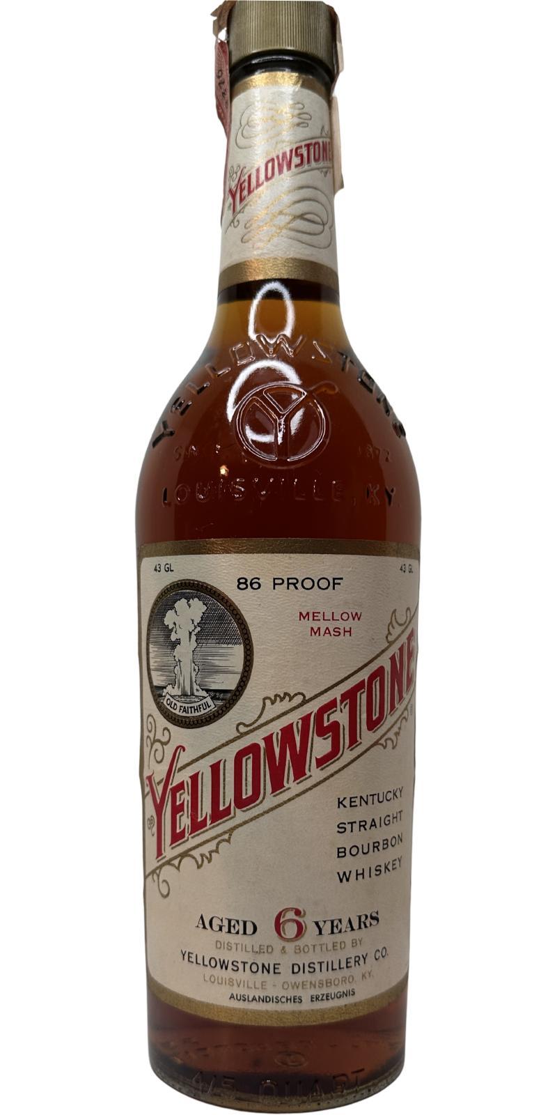 Yellowstone 06-year-old  Kentucky Straight Bourbon Whisky