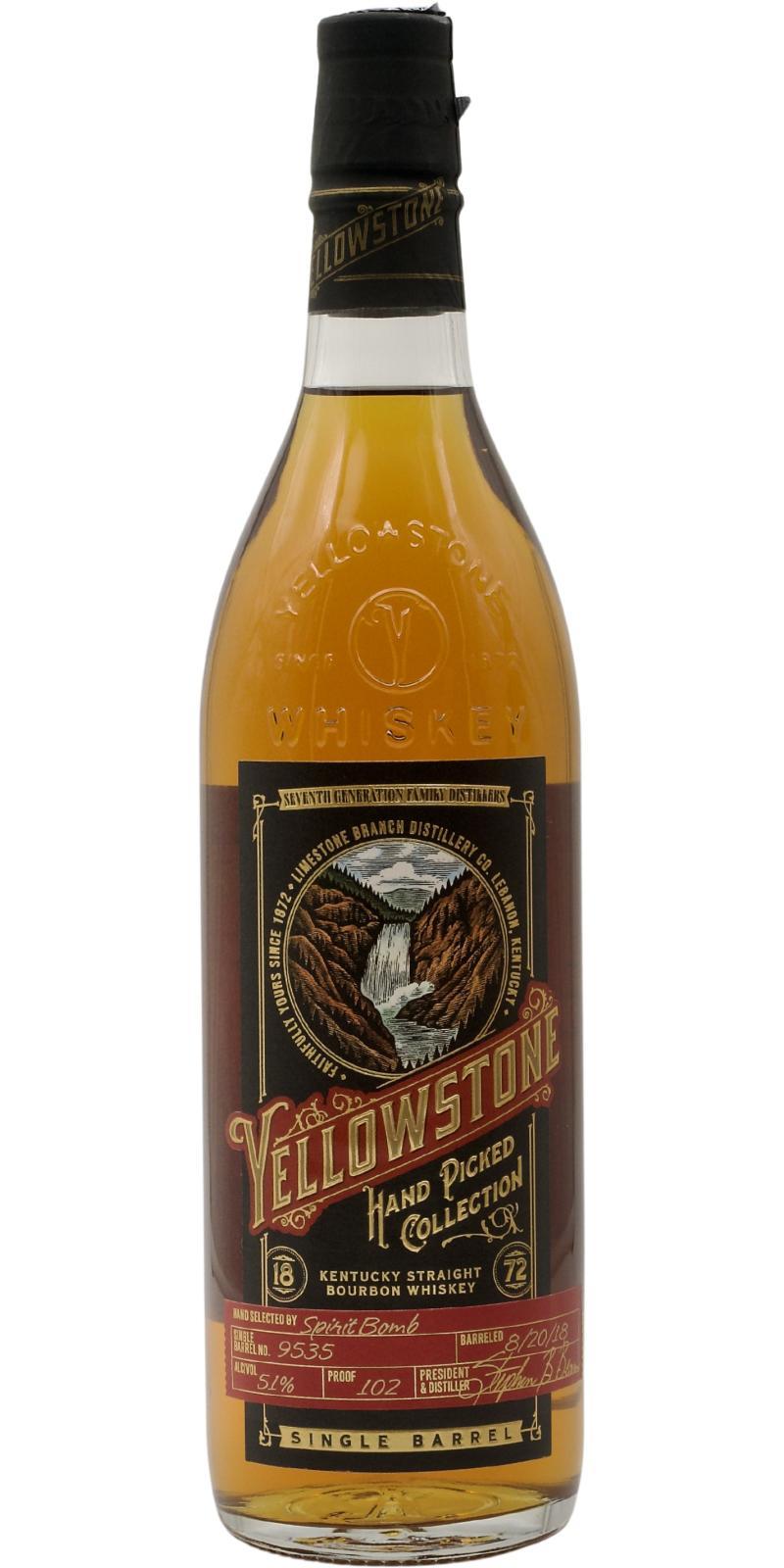 Yellowstone 2018  Hand Picked Collection - Single Barrel