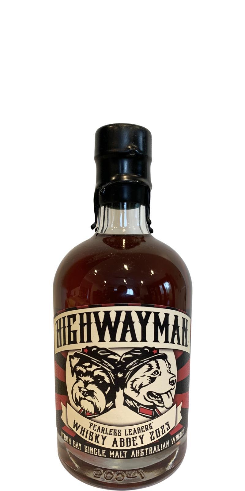 Highwayman Fearless Leaders Whisky Abbey 2023