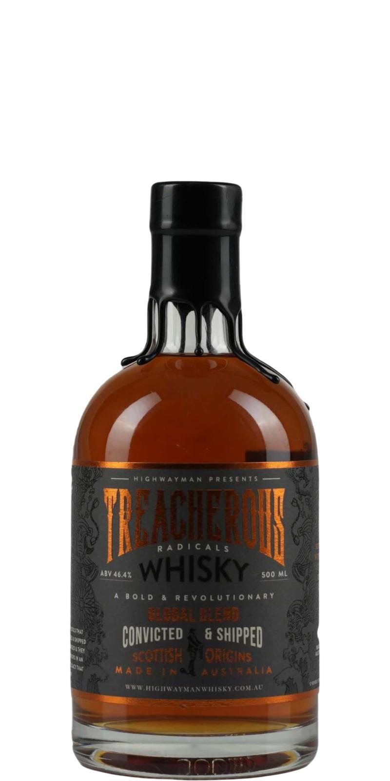 Highwayman Presents Treacherous Whisky Global Blend