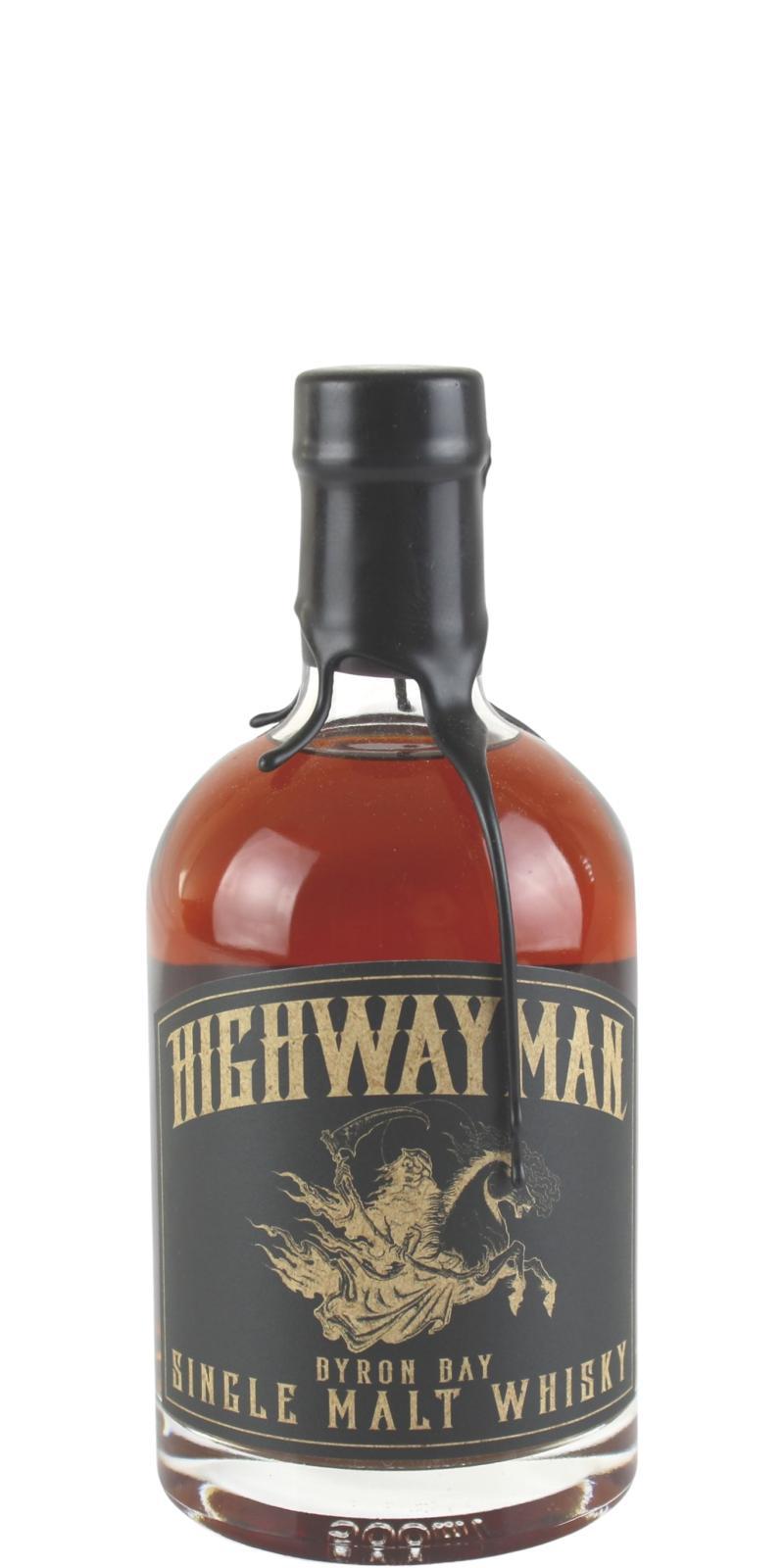 Highwayman Single Malt Whisky Rye So Serious