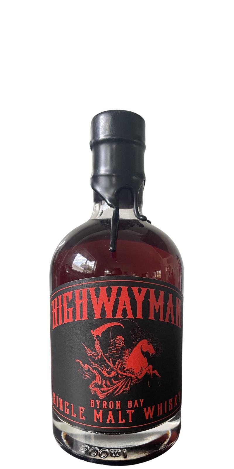 Highwayman Single Malt Whisky Fires to Floods