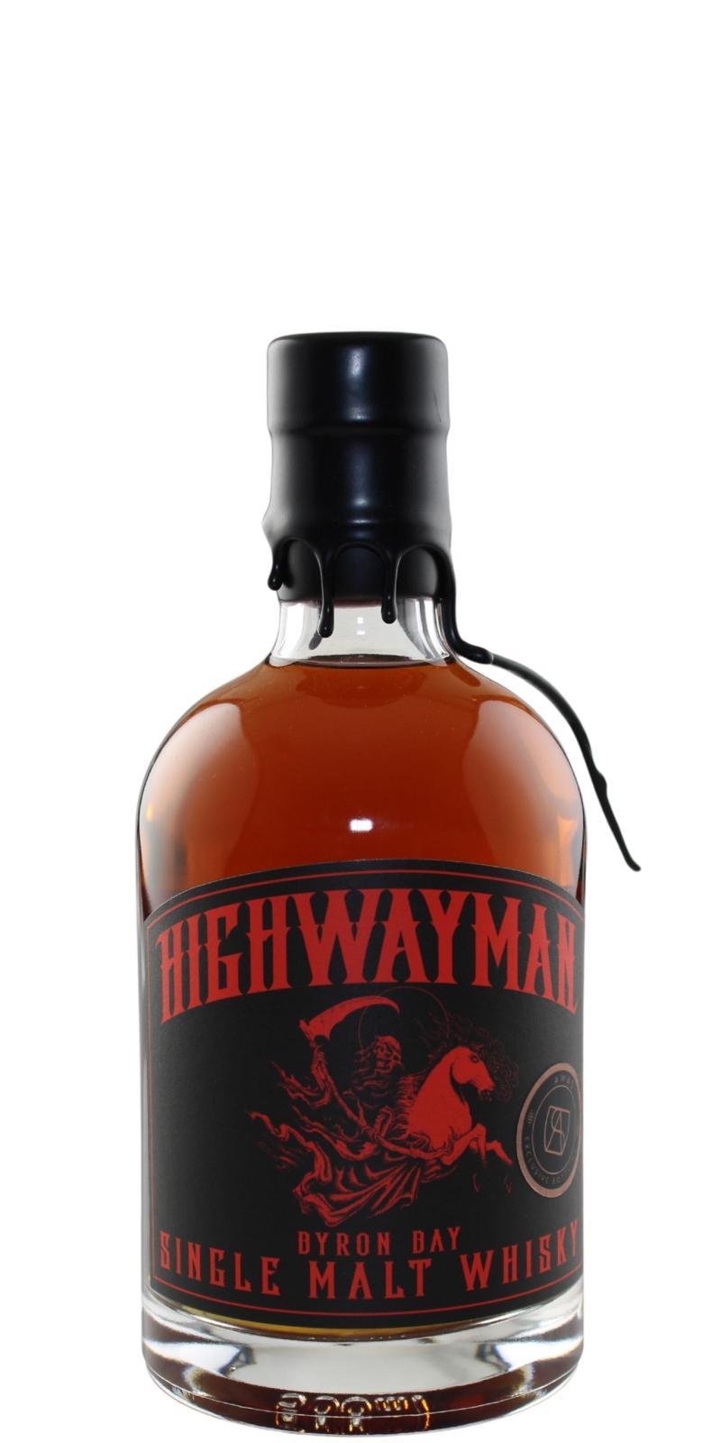 Highwayman Single Malt Whisky AWAS Single Cask