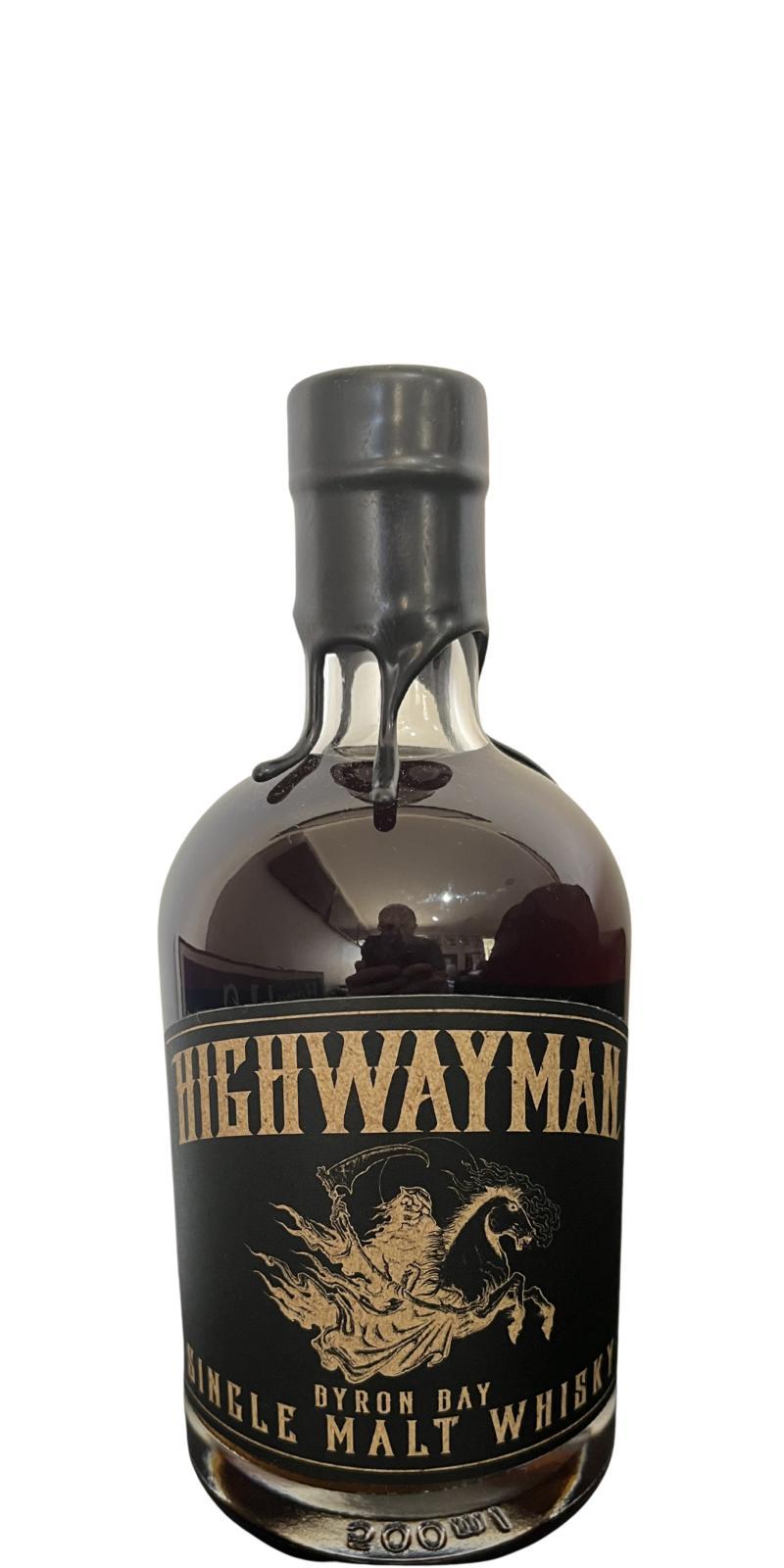 Highwayman Single Malt Whisky Twenty Super Toasted
