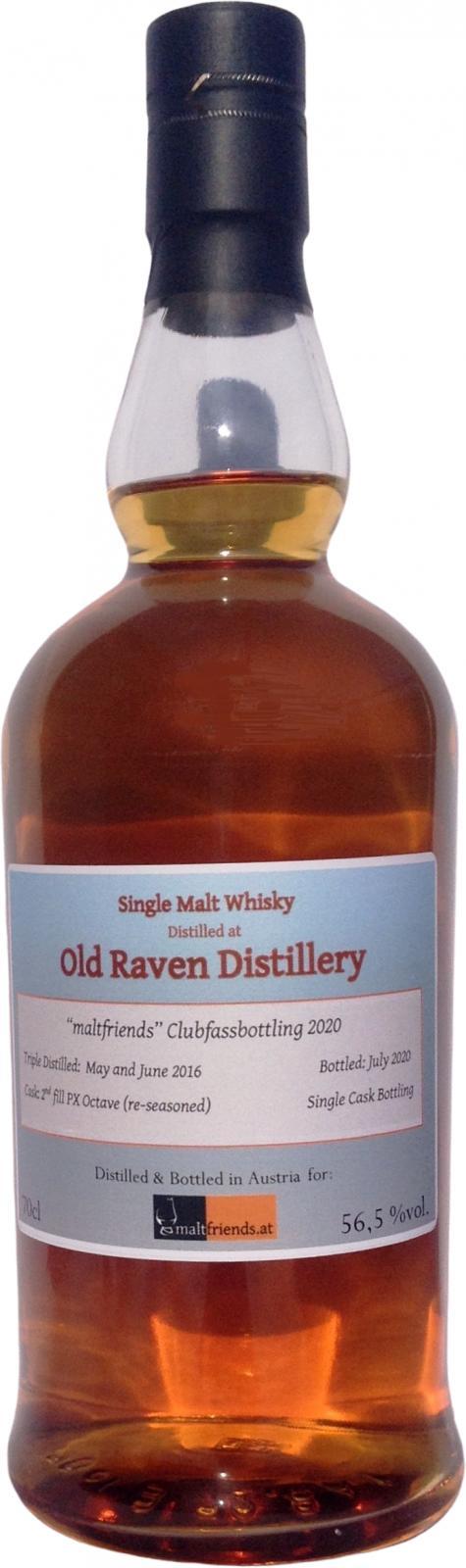 Old Raven 2016  Clubfassbottling 2020