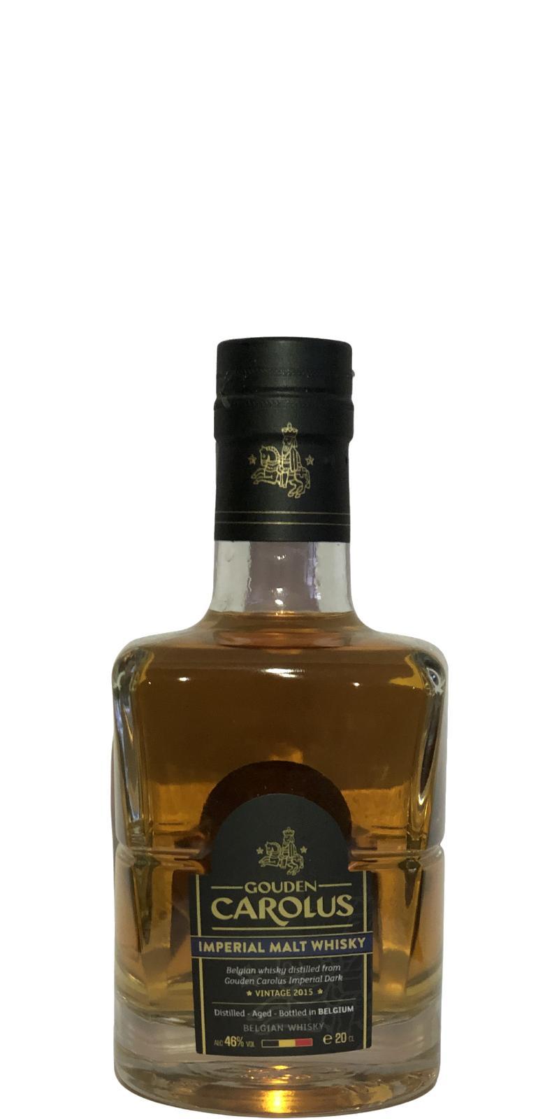 Gouden Carolus Imperial Malt Whisky Vintage 2015